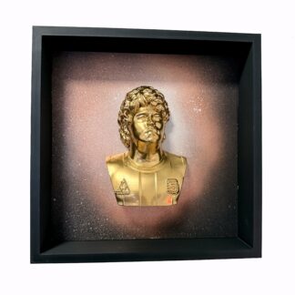 Quadro Maradona Materico – Arte Napoletana Contemporanea